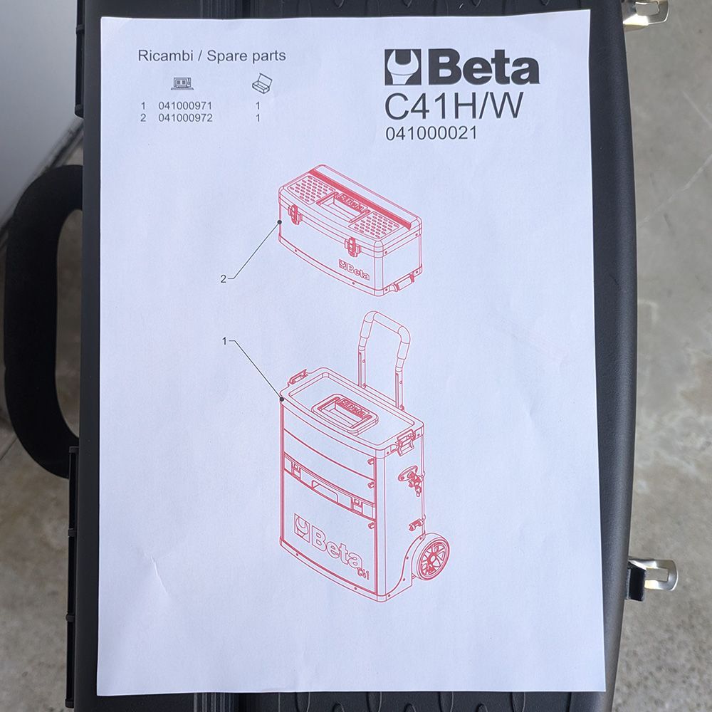 ◇未使用展示品◇BETA ツールトローリー C41H ブラック - メルカリ ◇未使用展示品◇BETA ツールトローリー C41H ブラック - メルカリ