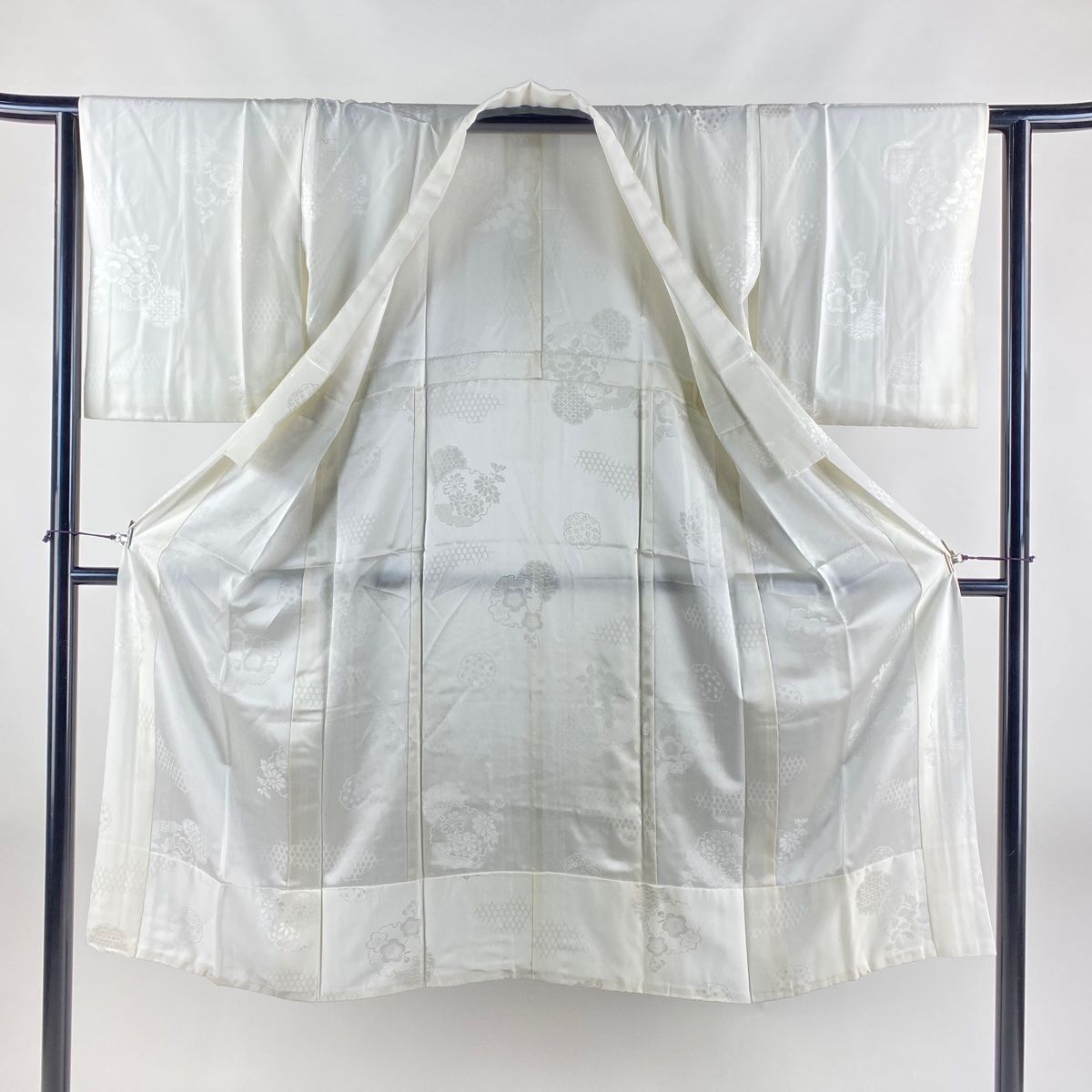 平和屋着物□長襦袢 無双仕立て 絞り 立涌文 正絹 逸品 未使用