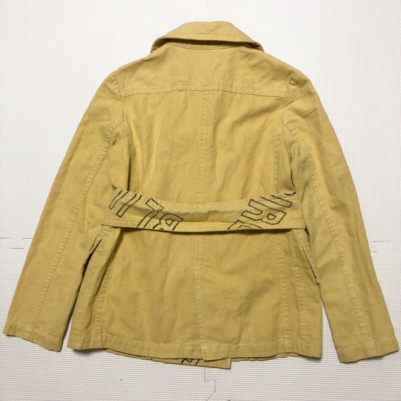 □美品□BURBERRY BLUE LABEL バーバリーブルーレーベル リネン