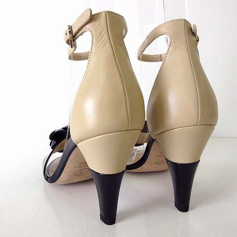 レアアイテム CHANEL シャネル ヒール サンダル パンプス 靴 23K☆》シャネル パンプス サンダル ヒール カメリア 2way