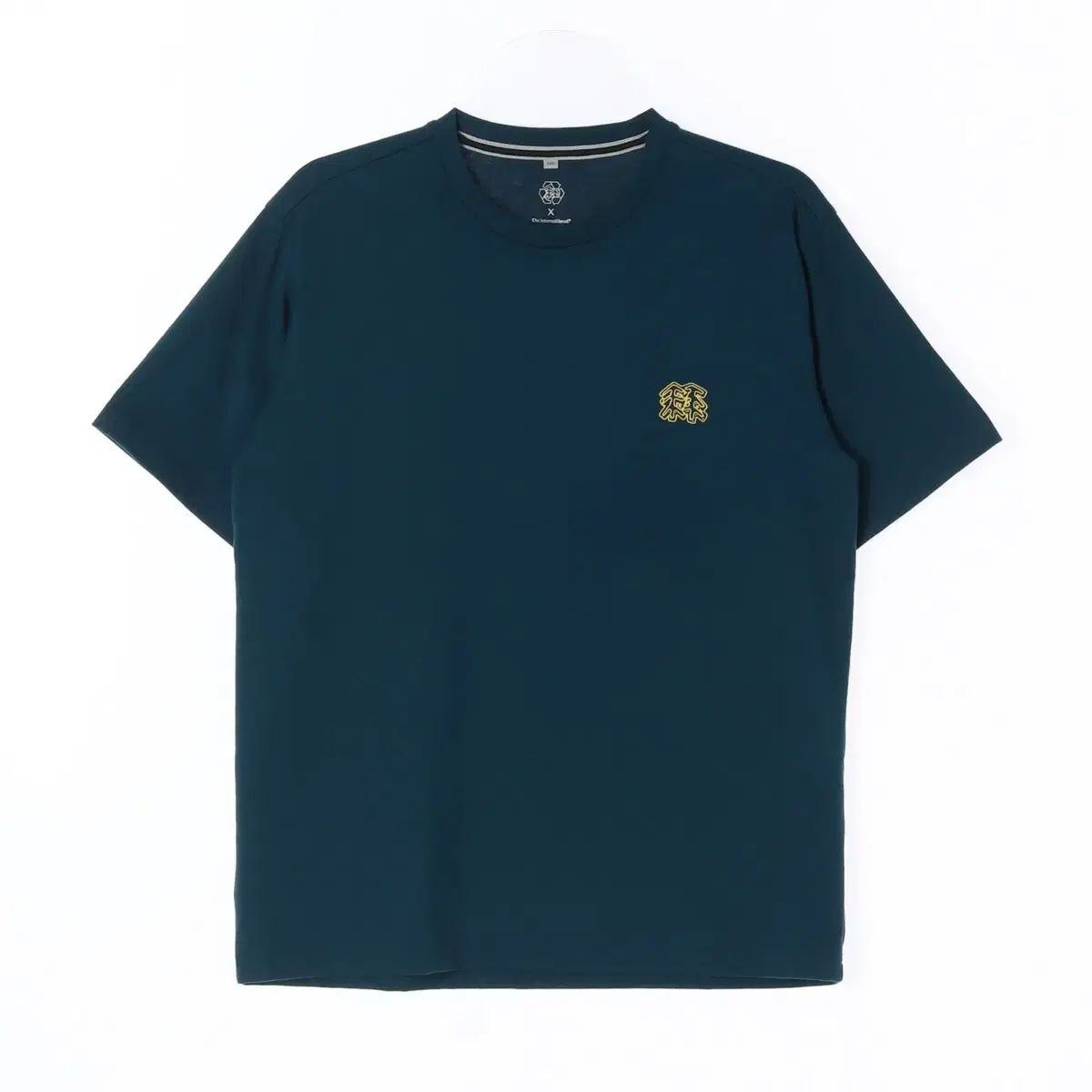【雷市場（ポンジャン）商品韓国直送】 L KOLON SPORT(コーロンスポーツ) シアン バックプリント 半袖 クルーネック Tシャツ