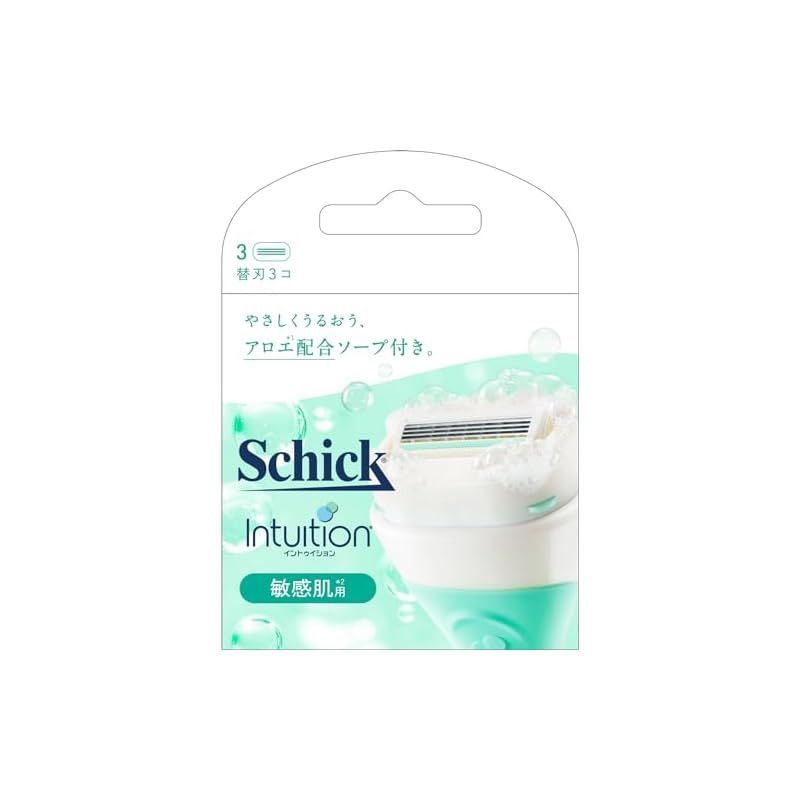 Schick(シック)イントゥイション 敏感肌用 替刃(3コ入)カミソリ 女性 0 - メルカリ