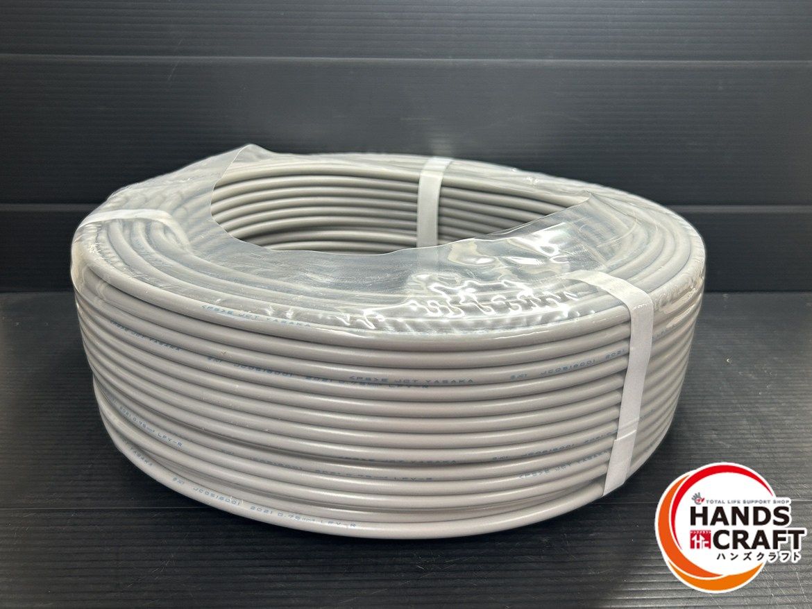 弥栄電線株式会社 3×0.75ｍｍ2 VCTF 100ｍ 21年05月 伝票直貼り発送 HRDEVELOPMENT_JP