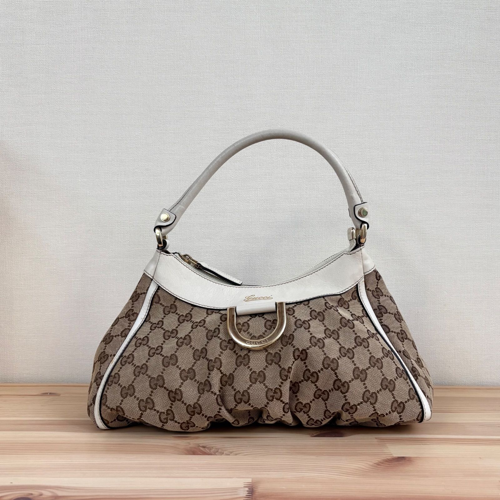 綺麗です GUCCI グッチ GG柄 アビー ワンショルダーバッグ ブラック 綺麗です GUCCI グッチ GG柄 アビー ワンショルダーバッグ ブラック