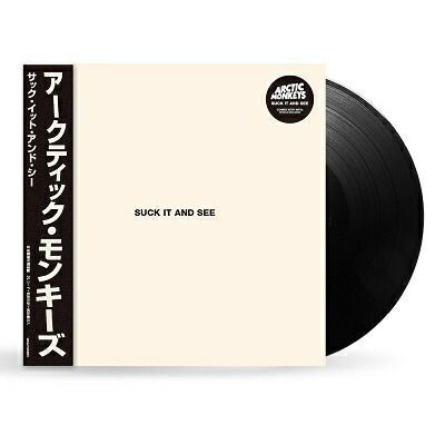ARCTIC MONKEYS / SUCK IT AND SEE (LTD / 限定日本語帯付き仕様) (LP) アークティック・モンキーズ アクモン レコード アナログ