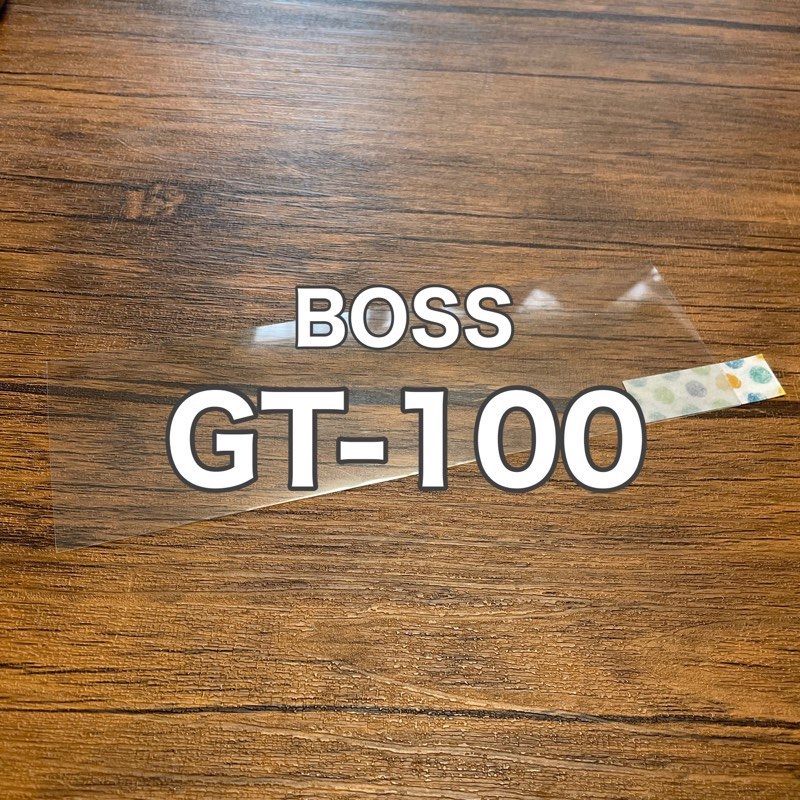 BOSS GT-100 ギター ベース マルチエフェクター 保護フィルム