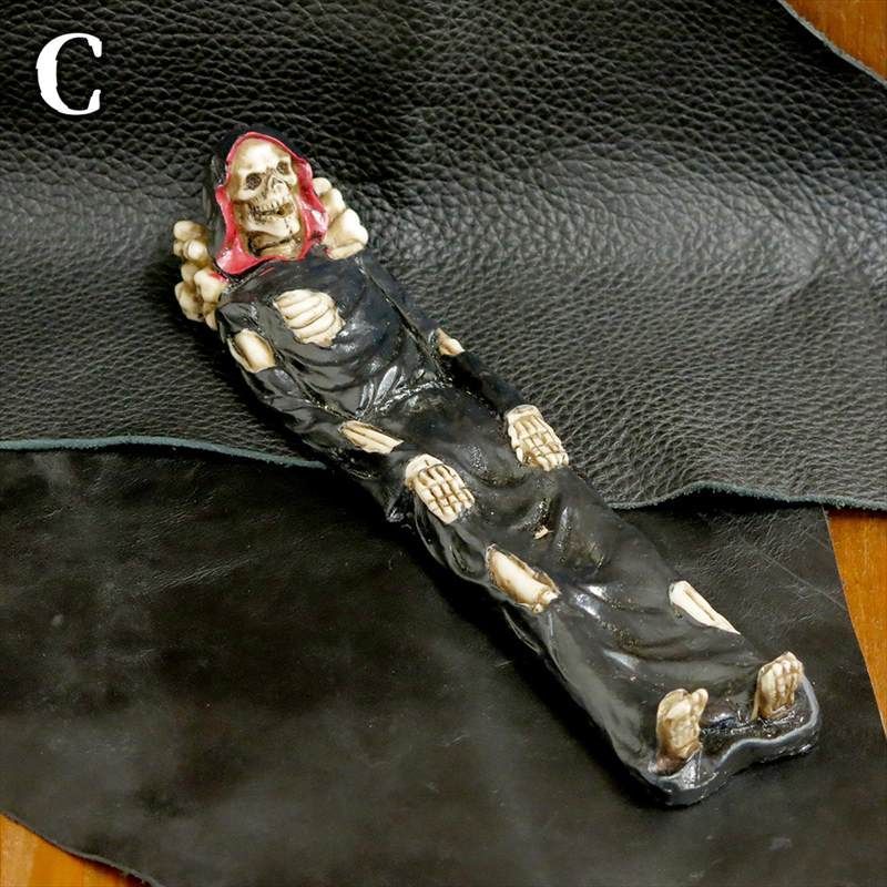 ドクロ お香立て おしゃれ スカル 骸骨 ガイコツ お香 線香立て イン