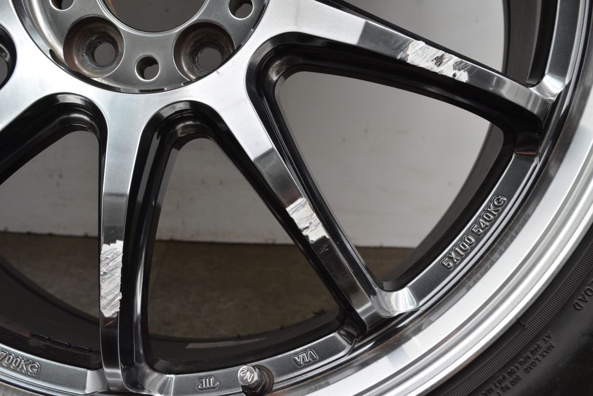 人気ホイール】WORK EMOTION ZR10 18in 8.5J +47 PCD100 ブリヂストン