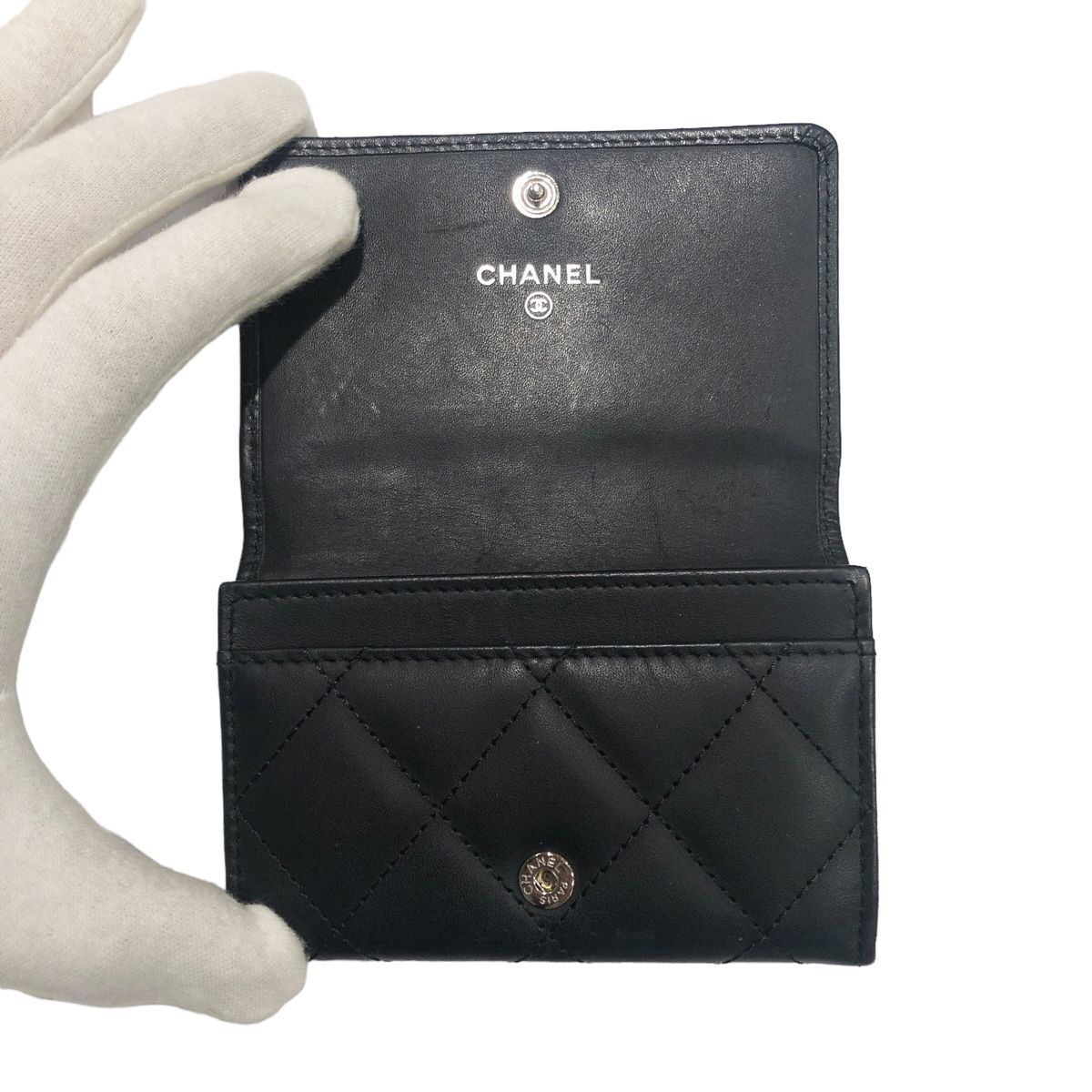 【美品】CHANEL ブラック カンボンライン 名刺入れ 楽天市場】CHANEL シャネル カンボンライン ココマーク カード
