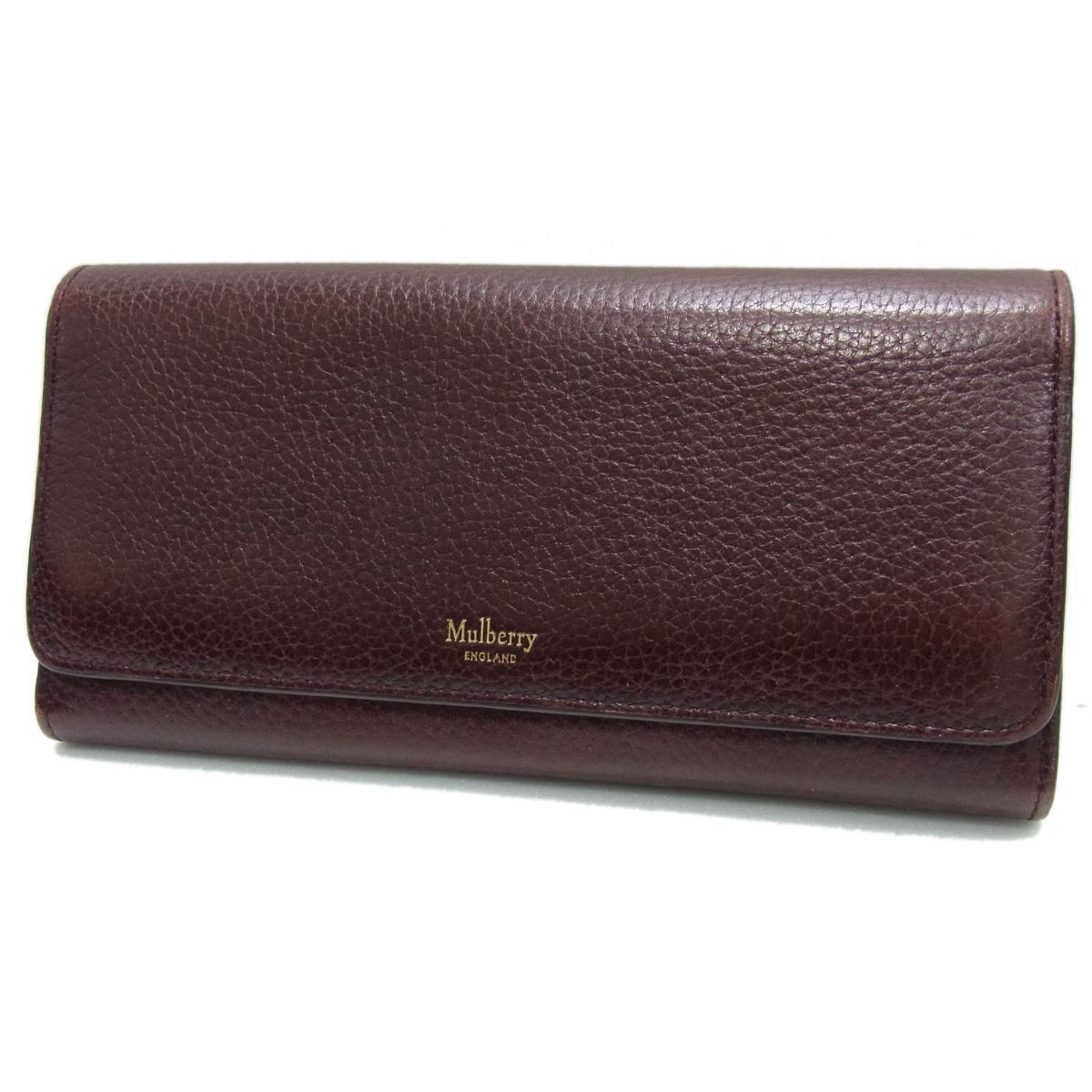 定価73.700円☆MULBERRY マルベリー コンチネンタルウォレット レザー 
