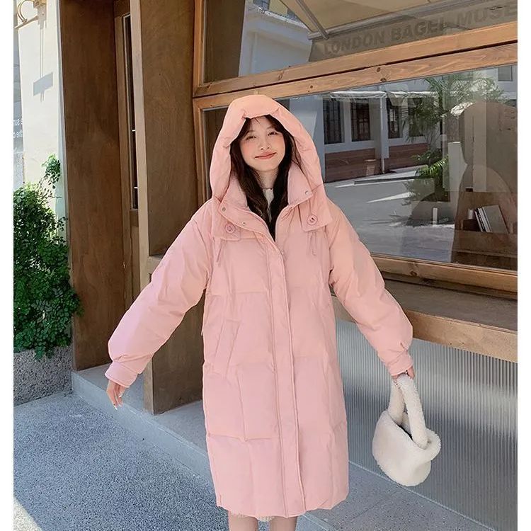 しい大きいサイズ韓国の怠惰な風の綿のジャケットの女性