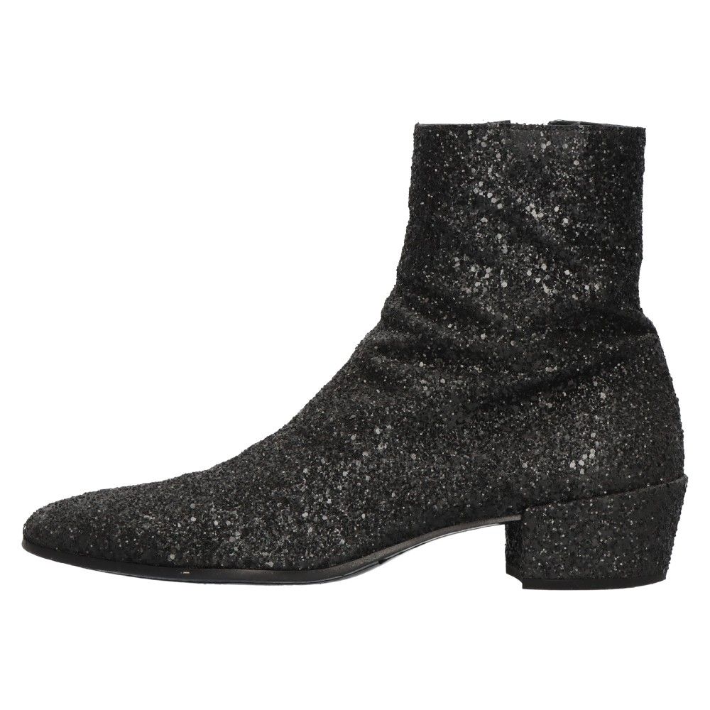 SAINT LAURENT PARIS (サンローランパリ) ラメグリッター サイドジップ 