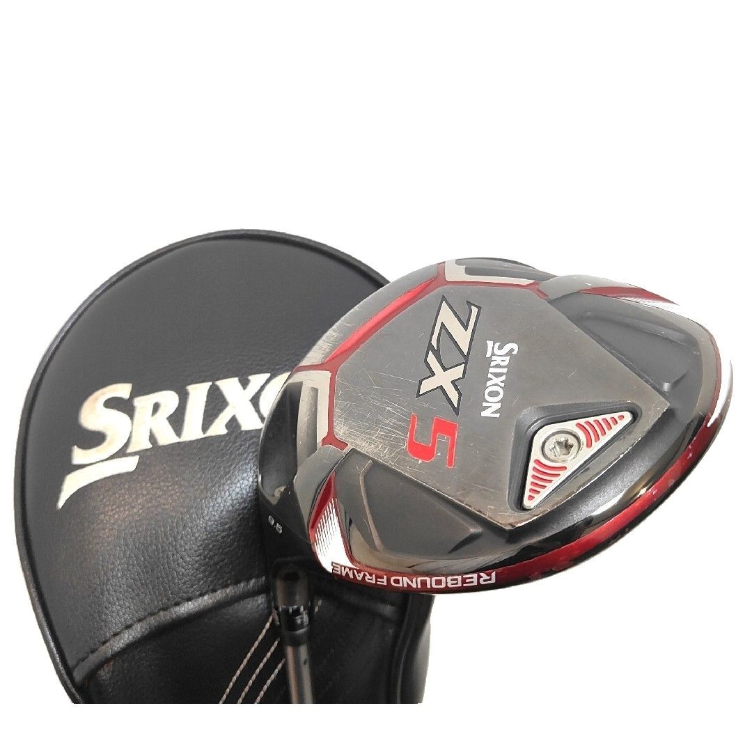 レフティ スリクソン ZX 5 ドライバー カーボンS カバー付