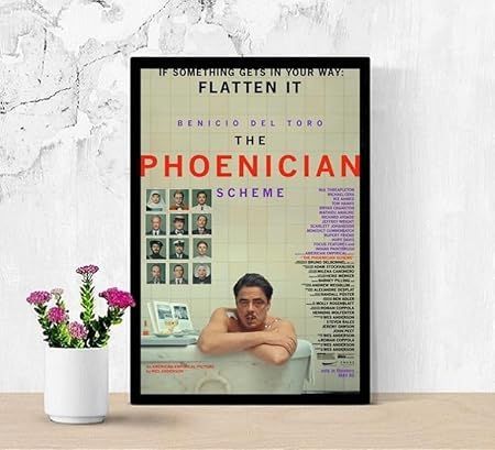 【映画館用両面ポスター】ザ・ザ・コルダのフェニキア計画　ウェス・アンダーソン最新 映画館用両面ポスター】ザ・ザ・コルダのフェニキア計画 ウェス