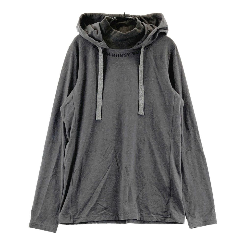 サイズ：2 MASTER BUNNY EDITION マスターバニーエディション 2023年モデル フード付 長袖Tシャツ  グレー系 [240101313784]# ゴルフウェア レディース ストスト