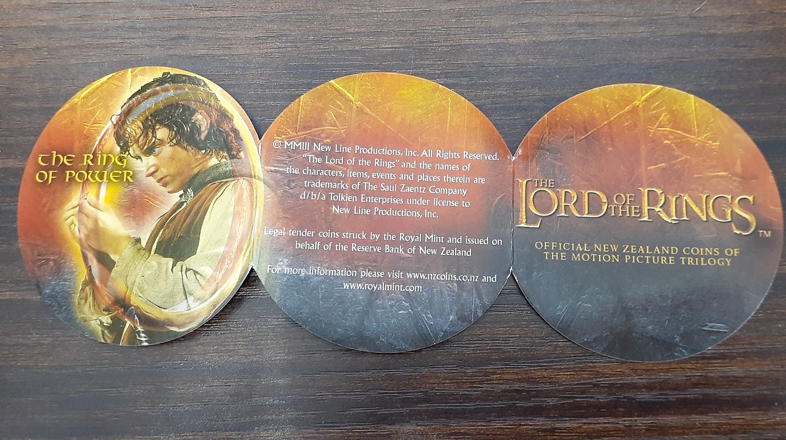 1004N02】ロードオブザリング 記念コイン 1ドル 2025年最新】アメリカ 1ドル コインの