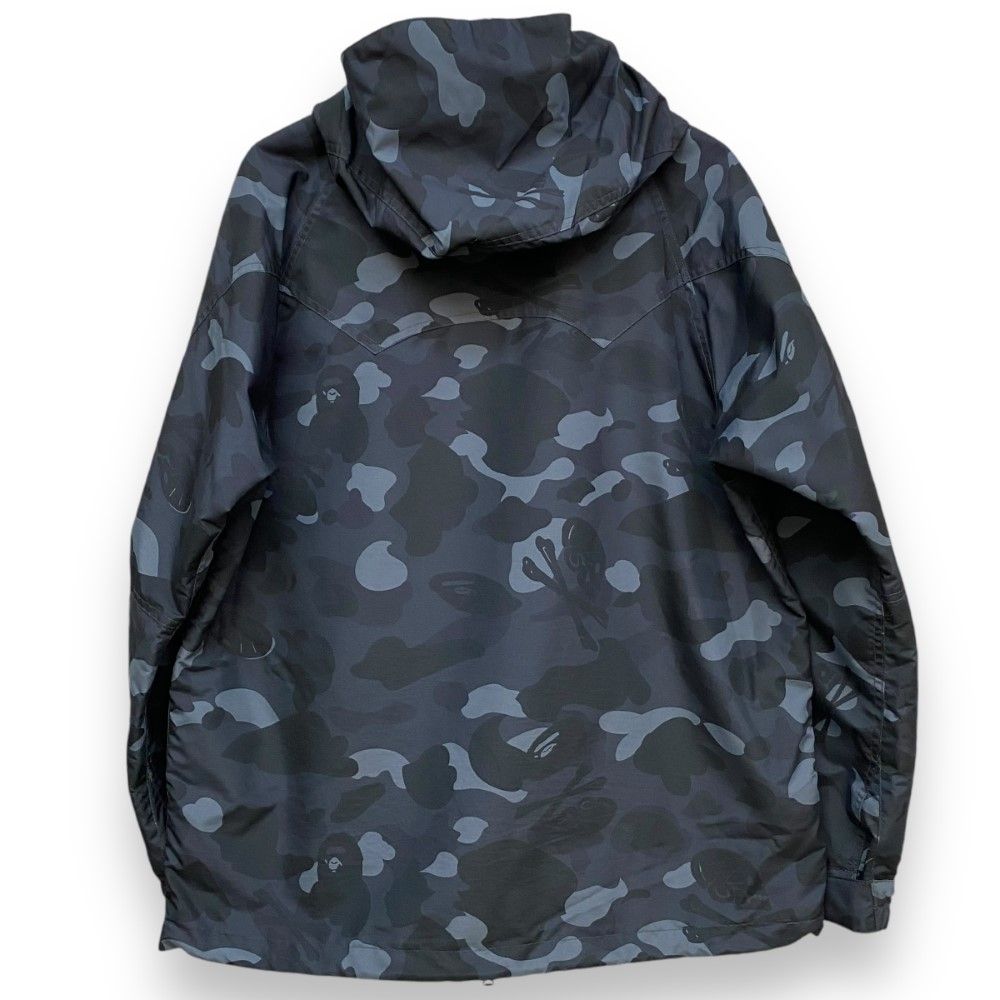 A BATHING APE 迷彩デザイン スノーボードジャケット A BATHING APE × MASTERMIND JAPAN GORE-TEX カモスノーボード