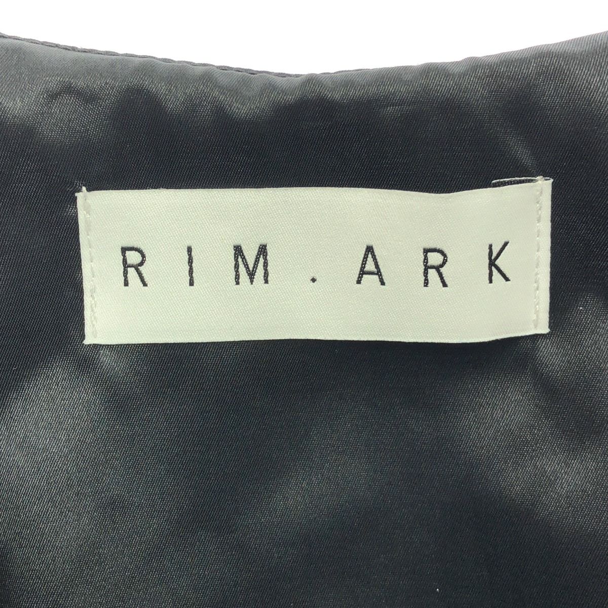 RIM.ARK リムアーク 25SS Sporty chic bustier フロントジップビスチェ  