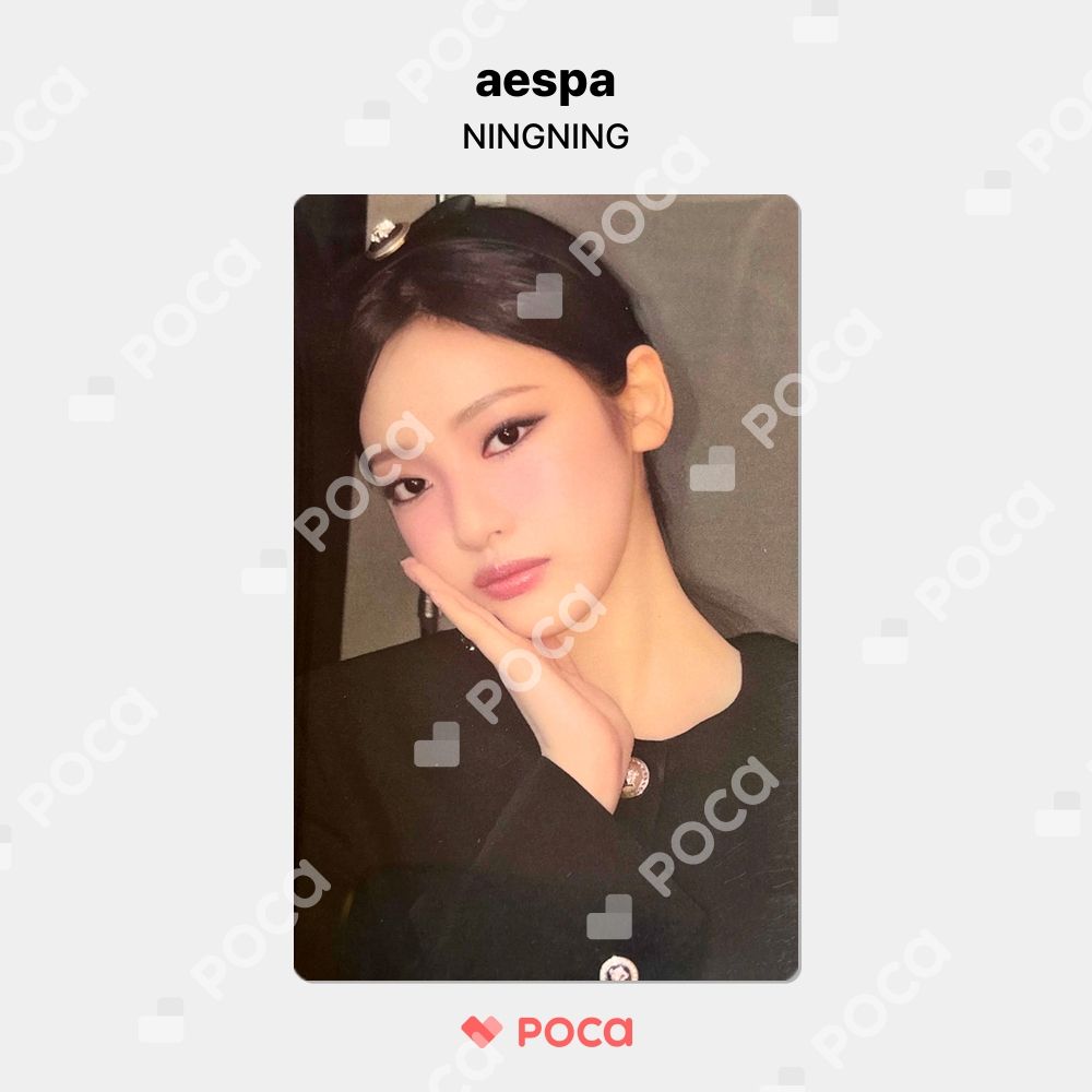 aespa Armageddon 中華 KMS 上海 当選者限定 ニンニン aespa kms 中国 上海 当選者限定 トレカ ニンニン ギフト