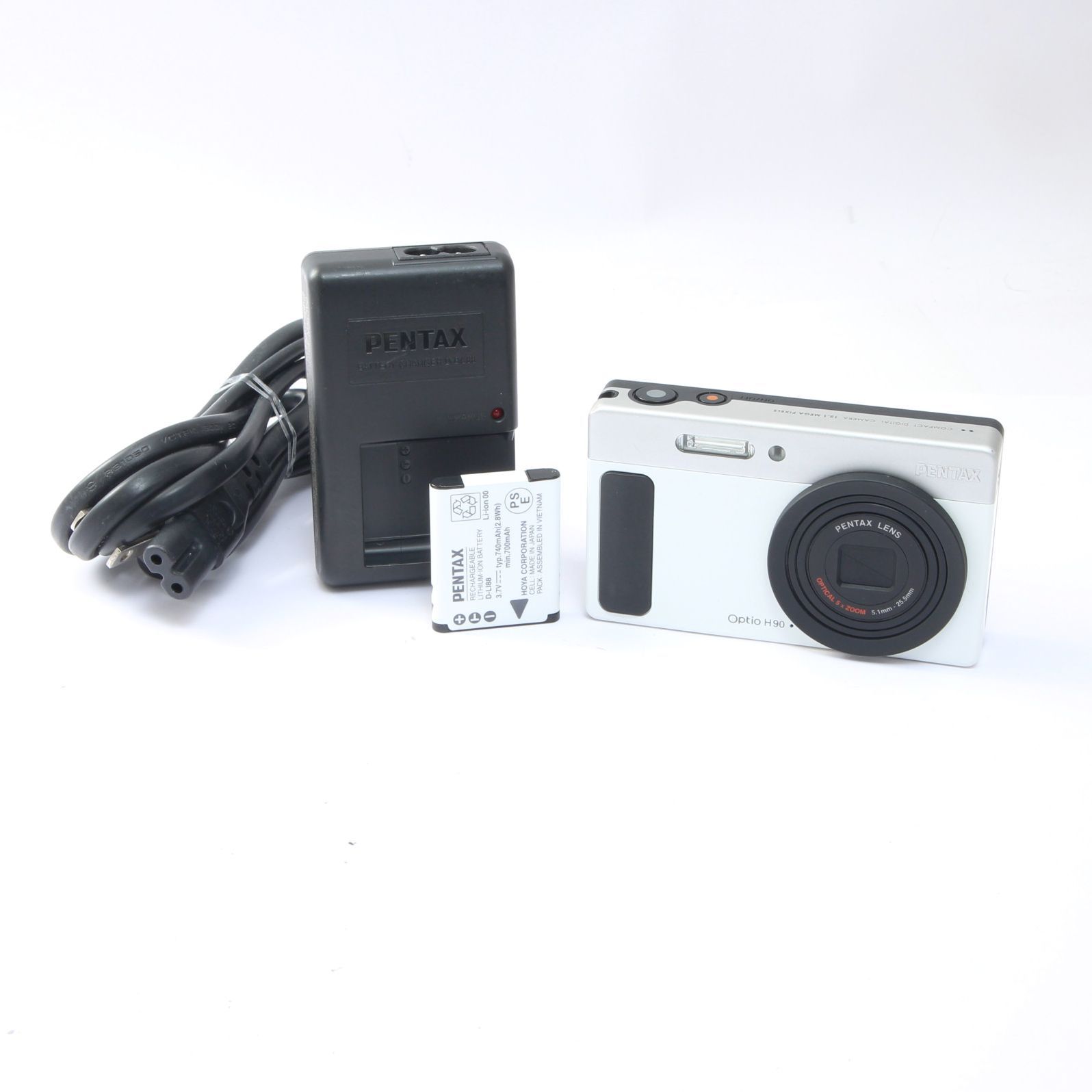 PENTAX optio H90 ホワイト×シルバー Pentax Optio H90 Digital Camera Review | ePHOTOzine