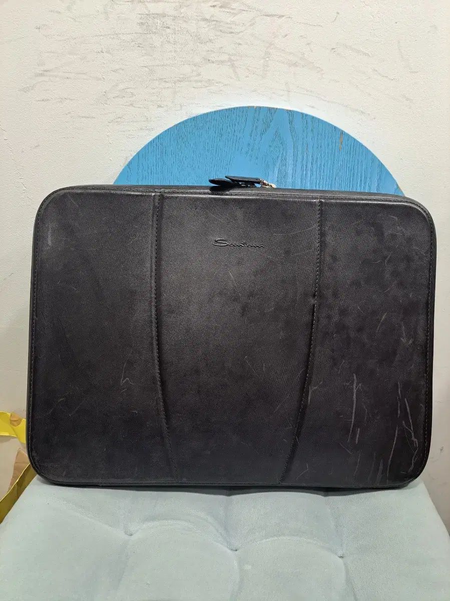 イタリア サントーニ クラッチバッグ