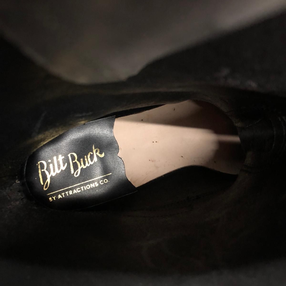 BILTBUCK ビルトバックバイアトラクションズ エンジニアブーツ ザパイオ 表記サイズ US10 レザー 603-01 ブラック メンズ 240001162529 USTAUSTRALIA_COM_AU