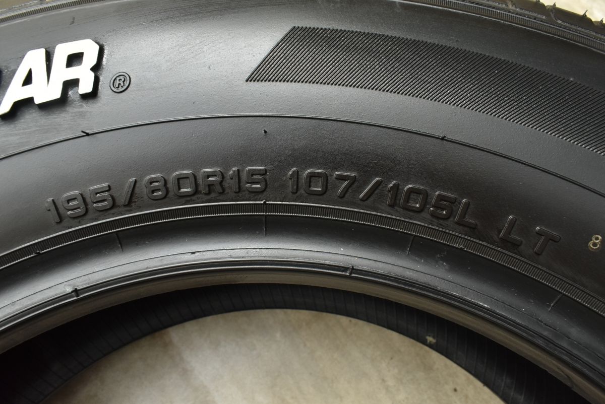 2024年製 バリ溝】グッドイヤー イーグル#1 ナスカー 195/80R15