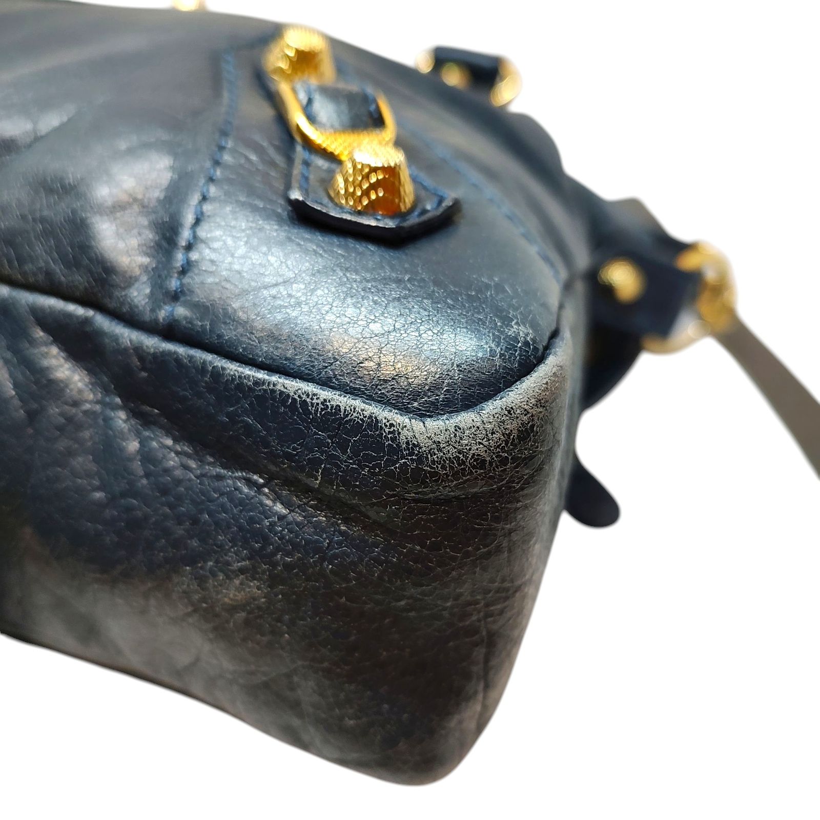 BALENCIAGA バレンシアガ 2WAY レザー シティ ジャイアント ショルダー