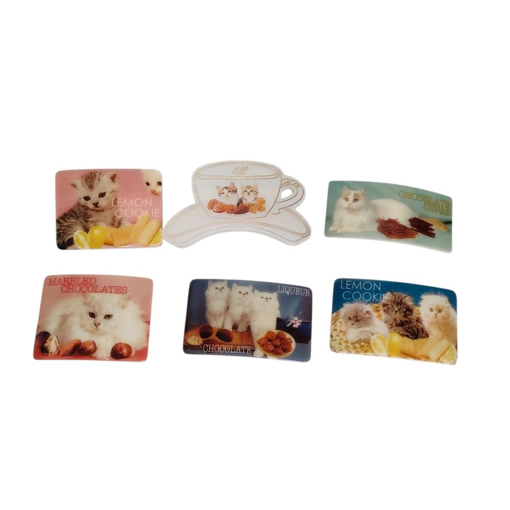 6点おまとめ ensemble THEATRE PRODUCTS CAT シアタープロダクツ 猫 ヘアクリップ バレッタ ヘアアクセサリー マルチ レディース 古着