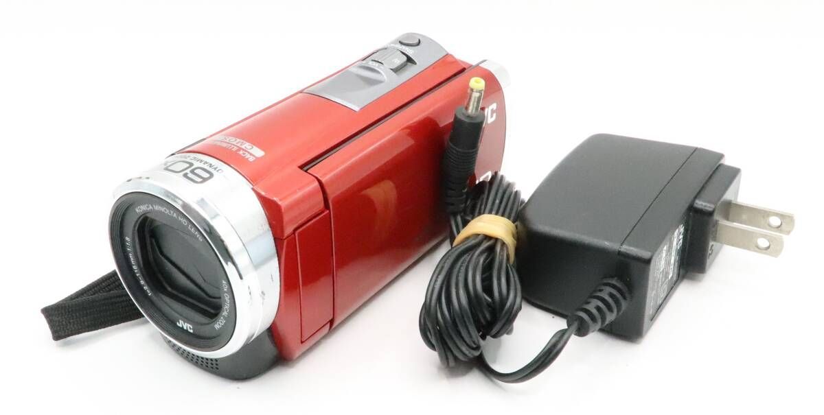 ☆良品☆ JVC Everio GZ-E700-R ビデオカメラ #899 ☆良品☆ JVC Everio