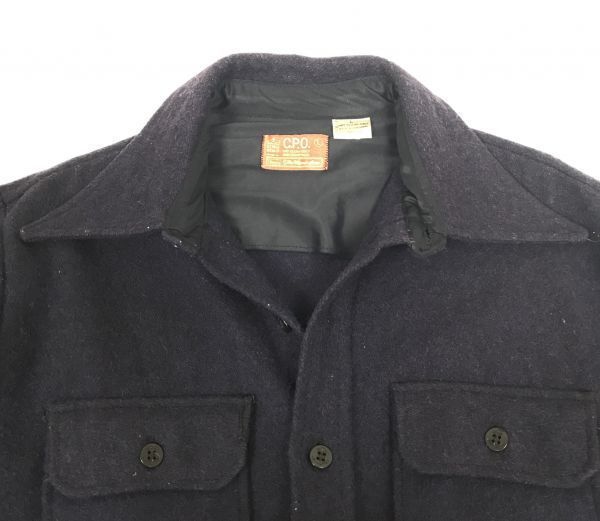 70s-80s？ビンテージ★ポルトガル製★Searsシアーズ★cpoジャケット【L/紺】アンカーボタン◆BA770L 70s-80s？ビンテージ☆ポルトガル製☆Searsシアーズ☆cpoジャケット【L