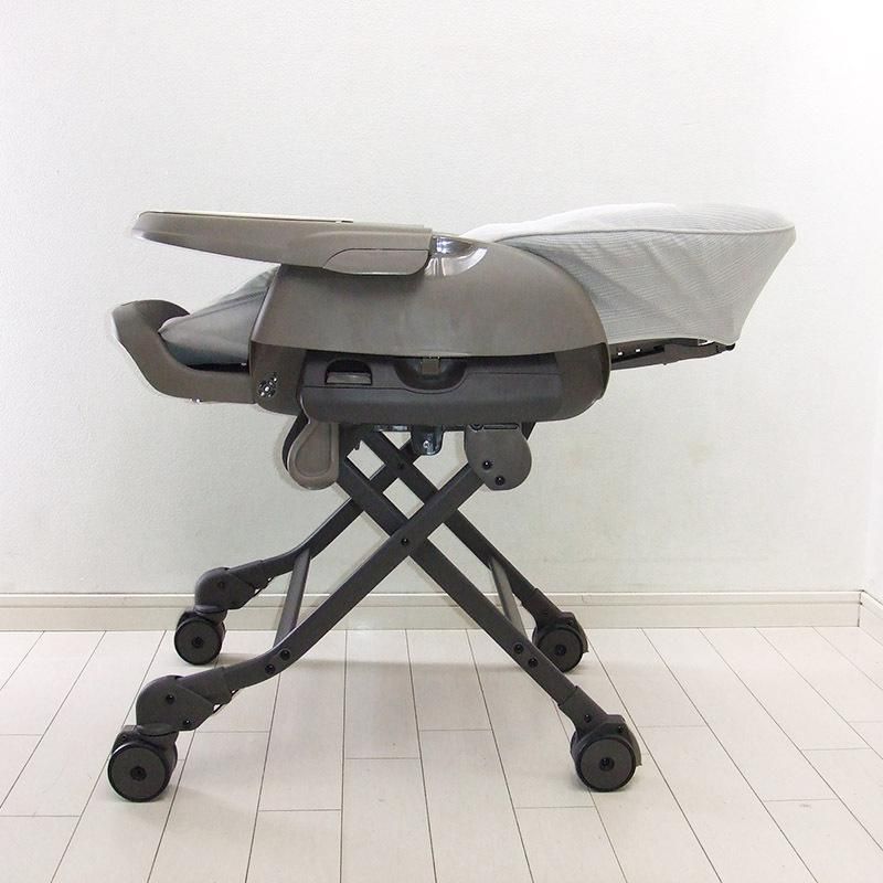 超美品 手動 ハイローチェア 中古 コンビ ネムリラ ハンディスウィング 