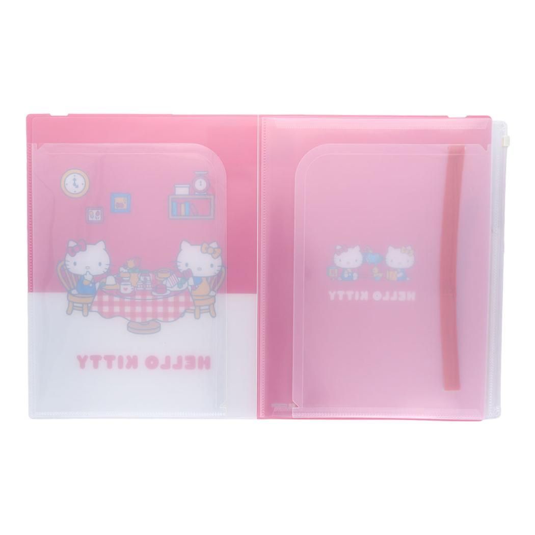 Hello kitty　ハローキティ　10Pポケットファイル　ブラック　2004 ssb-s2139855_3.jpg