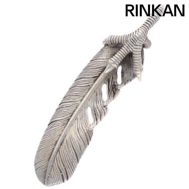 TADY&KING/タディ&キング 銀爪/爪SV SVフェザー ペンダント 右向き/特大/LL /LPL TADY \u0026 KING(タディアンドキング) サイズ:特大 銀爪 ツメSVフェザーGP