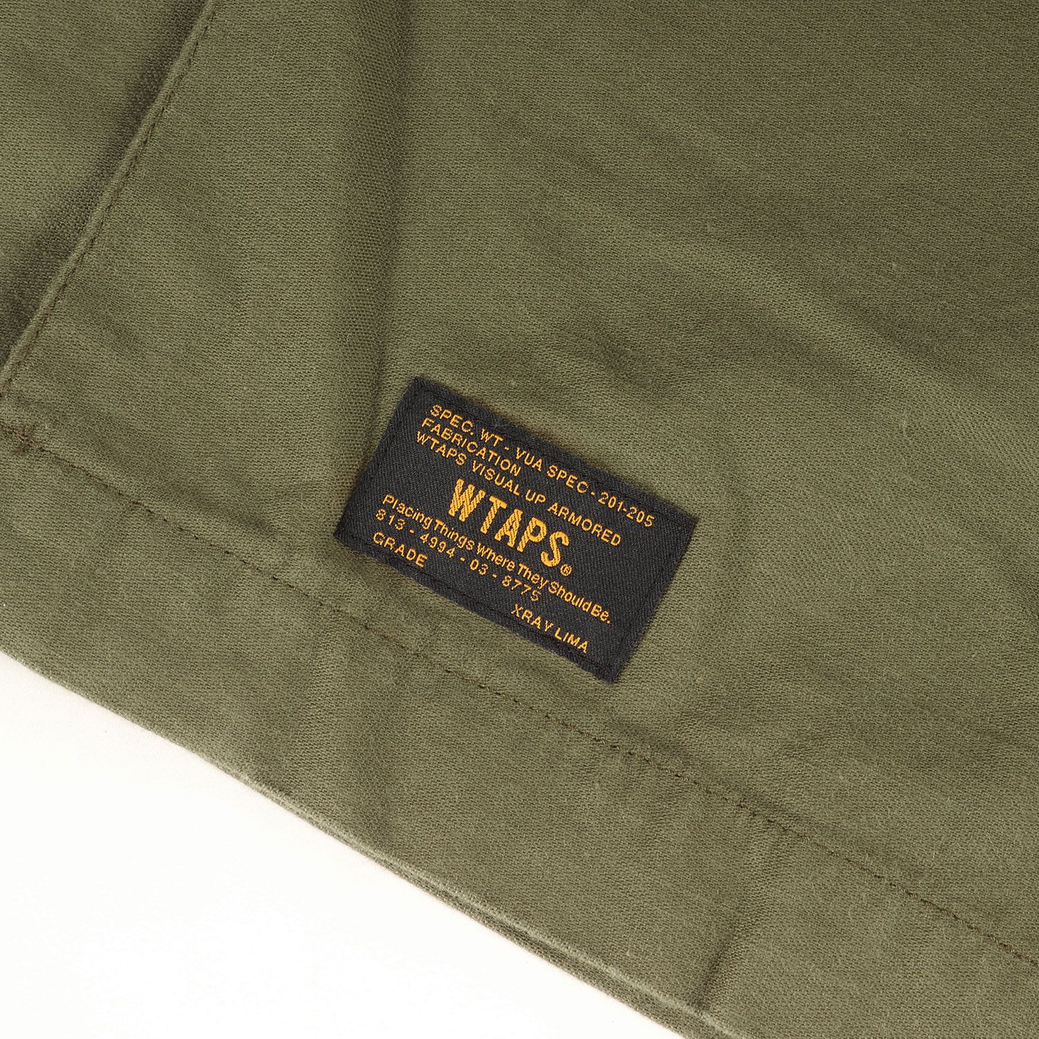 WTAPS BUDS LS 02 SHIRT ミリタリーシャツ WTAPS ダブルタップス シャツ オリーブドラブ サイズ:XL
