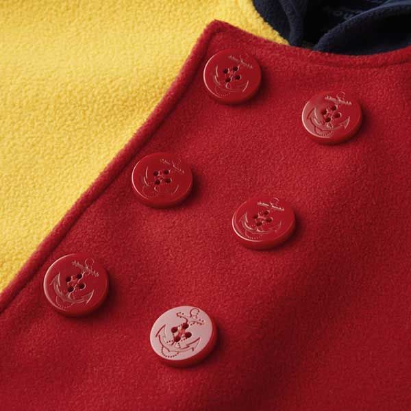 激安大特集！ ミキハウス正規販売店|ミキハウス mikihouse フリースマント M 90-100cm 赤 02