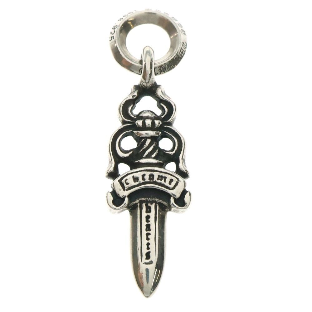 CHROME HEARTS クロムハーツ 2 5 DAGGER 5ダガーチャーム ペンダントトップ シルバー