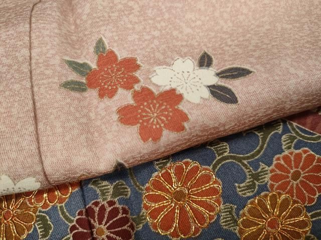 平和屋着物○大蔵流狂言師 茂山七五三監修 訪問着 流水文 木賊 金彩