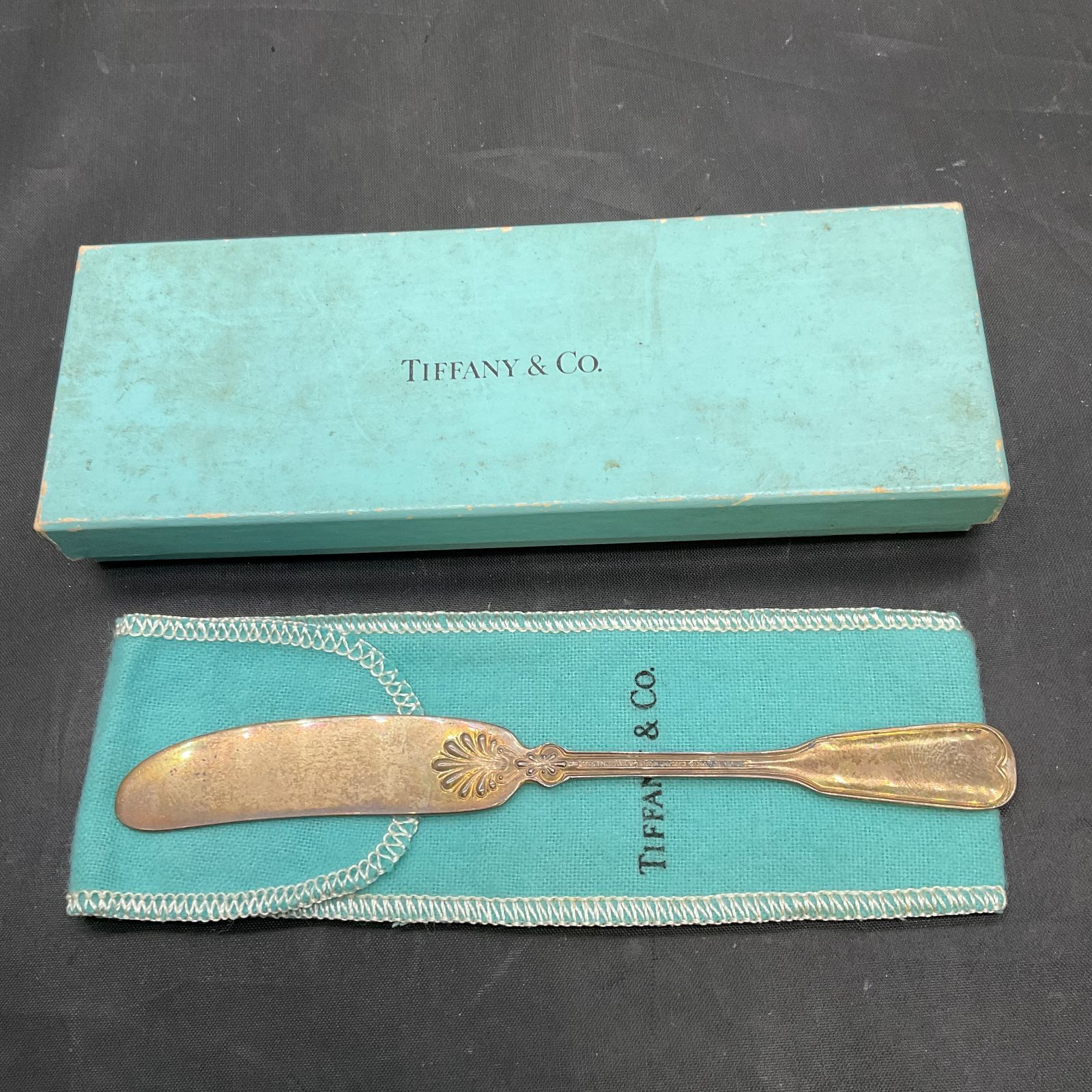 ティファニー 食器 バターナイフ sterlimg 総重量26.9g B25080605