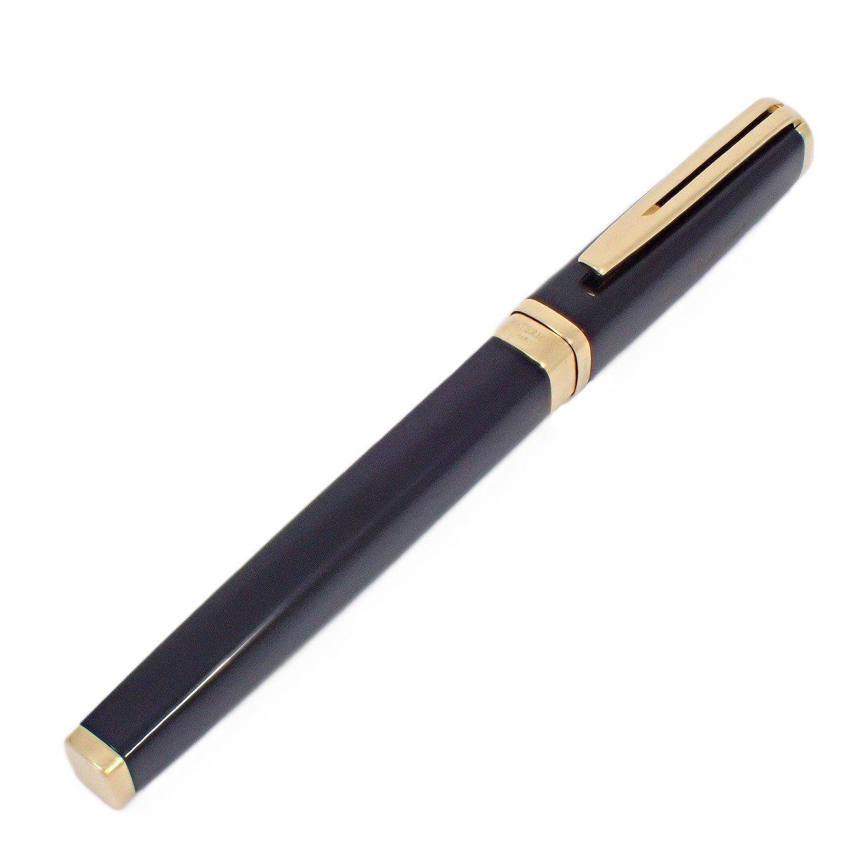 WATERMAN ウォーターマン エクセプション スリム 万年筆 18Kペン先 ブラックラッカーGT いおき質店 ネーム刻印入