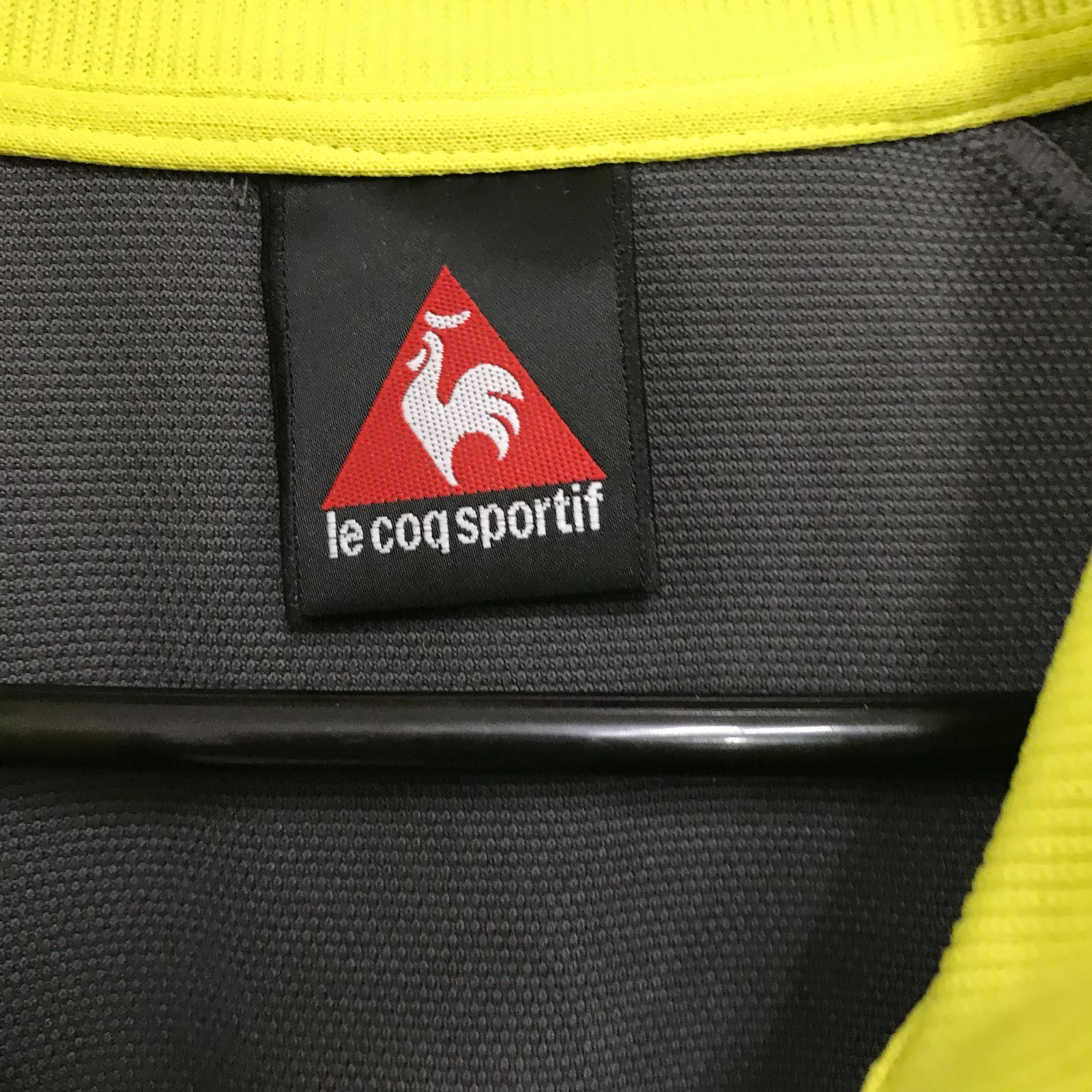 O/ (ルコックスポルティフ) le coq sportif サイクリング ウインドバリアジャージ /QC-841273 スパニッシュレッド le coq sportif ホワイト ダウンジャケット（サイズO） ルコック