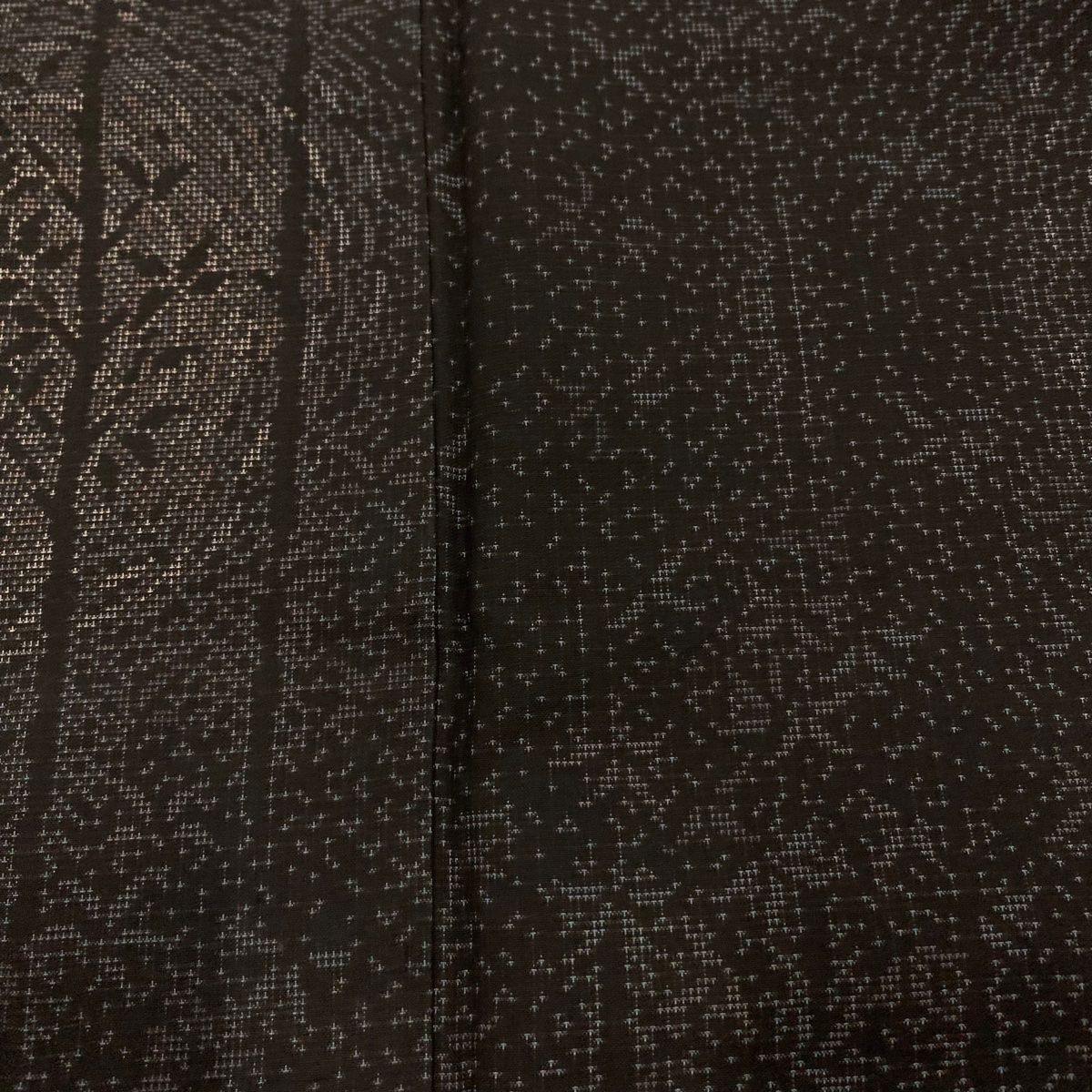 もいもい 大島紬 都喜ヱ門 車輪梅格子 証紙 大島紬 都喜ヱ門 車輪梅格子 証紙