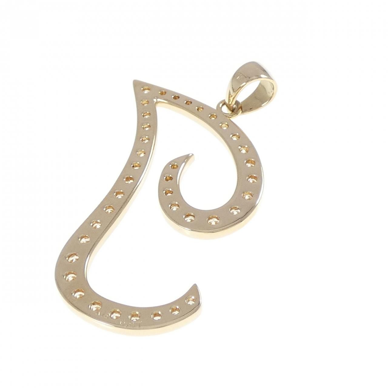 K18YG ダイヤモンド ペンダント 0.87CT