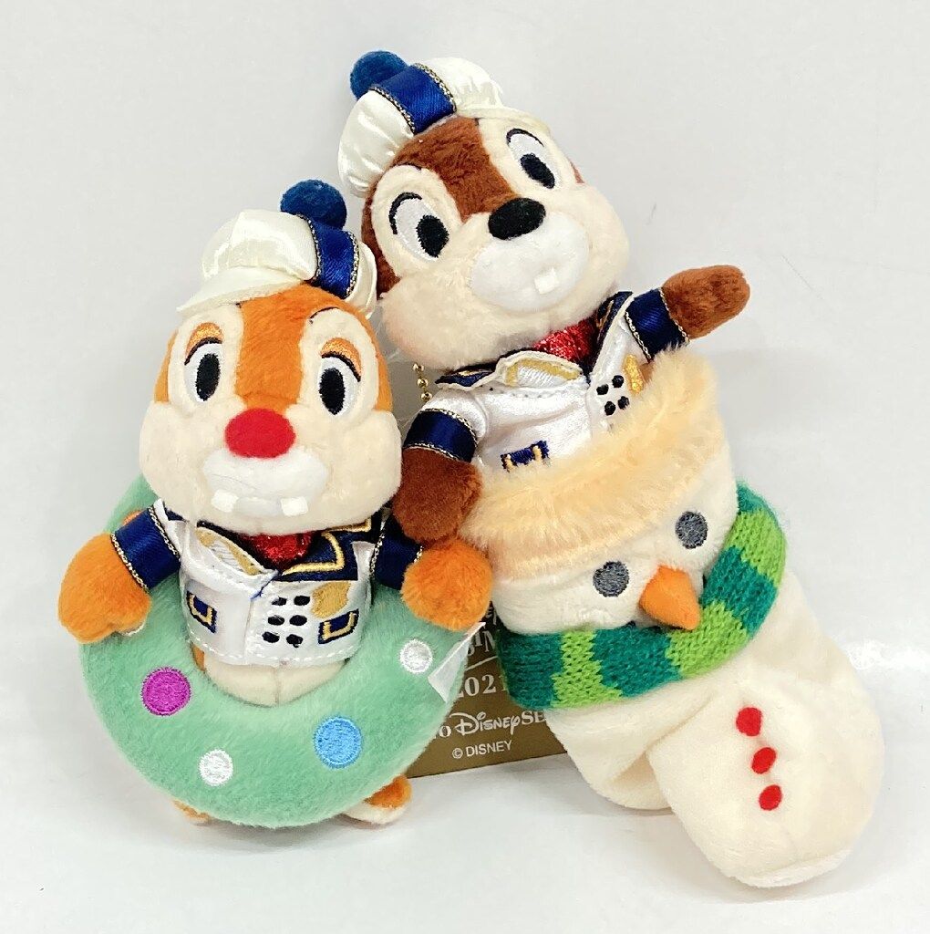 東京ディズニーランド 2021 クリスマス ぬいぐるみバッジ 東京