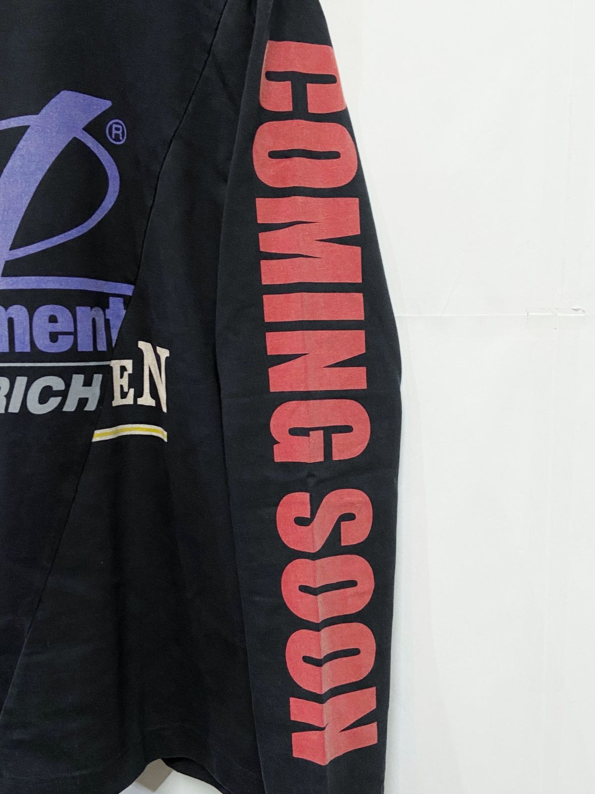 VETEMENTS ヴェトモン Cut Up Long Sleeve 再構築 レイヤードカットソー