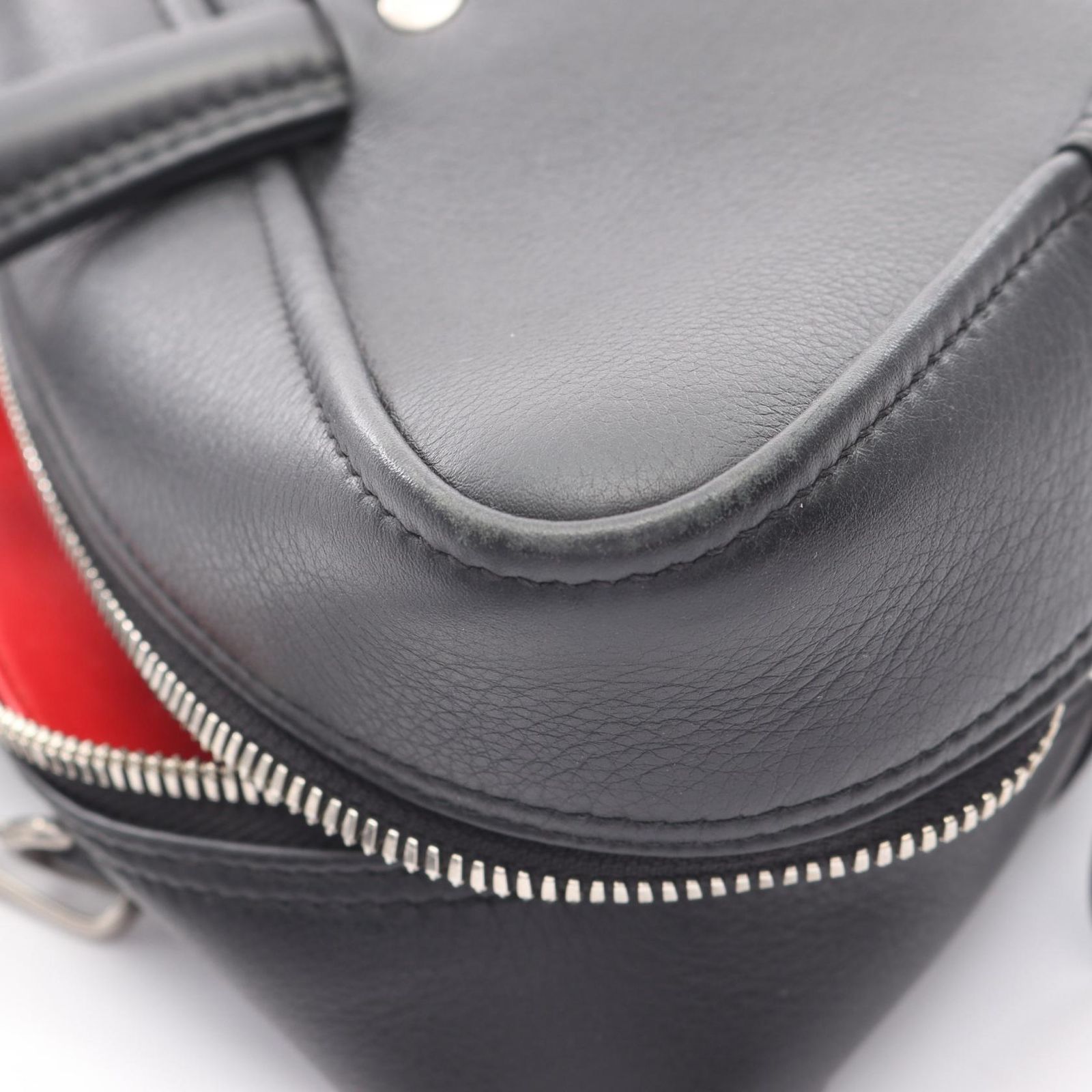 BALENCIAGA ブラック キーホルダー BALENCIAGA - BALENCIAGA バレンシアガ レザーチャーム