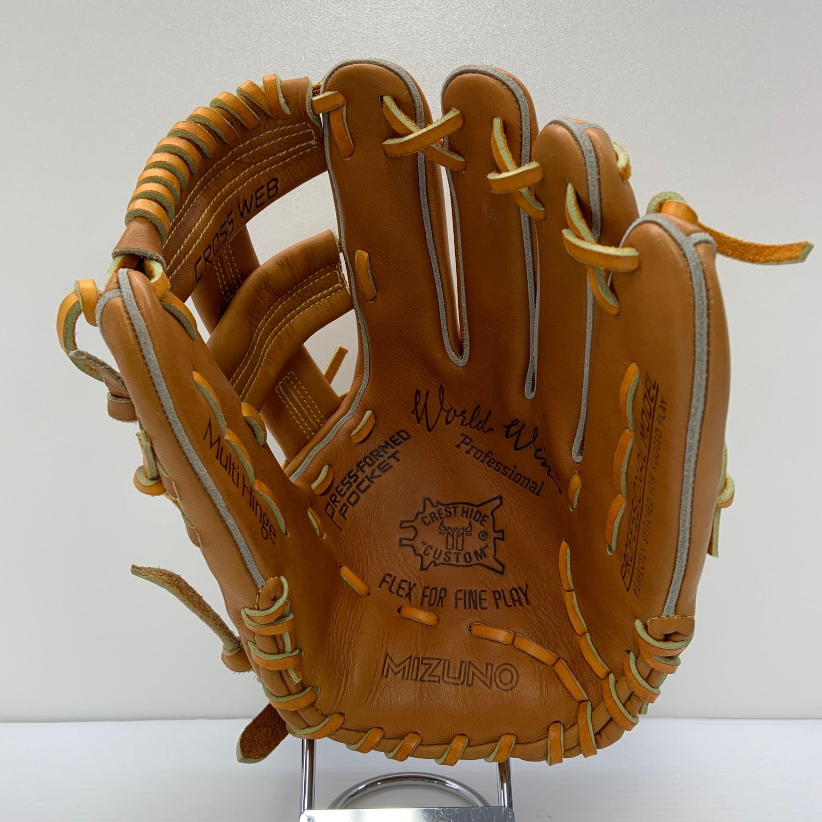 ミズノ MIZUNO ミズノプロ ワールドウィン 赤カップ 復刻 硬式 大人