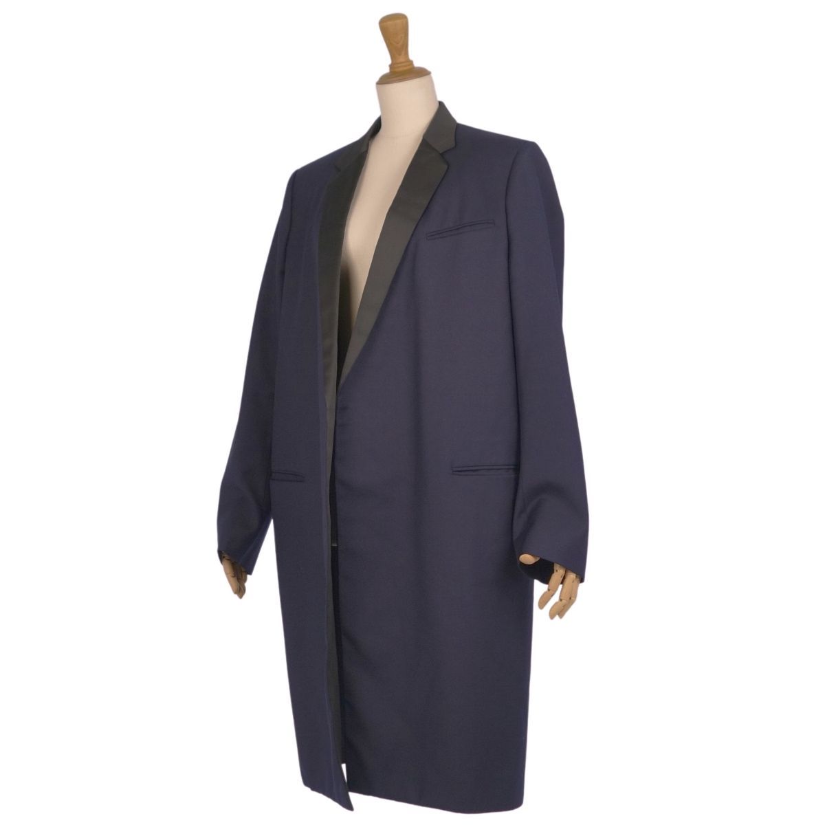 CELINE セリーヌ クロンビーコート フィービーファイロ期 NAVY