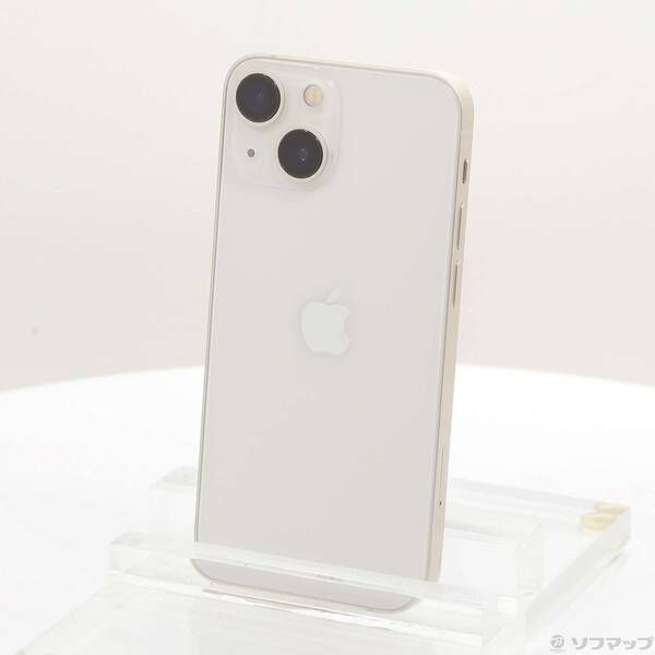 中古品〕 iPhone13 mini 128GB スターライト MLJE3J／A SIMフリー【258