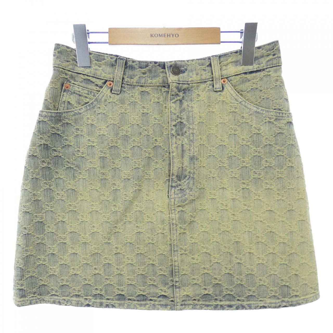 GUCCI  スカート GUCCI】【GGテクニカルジャージースカート】【イタリア製